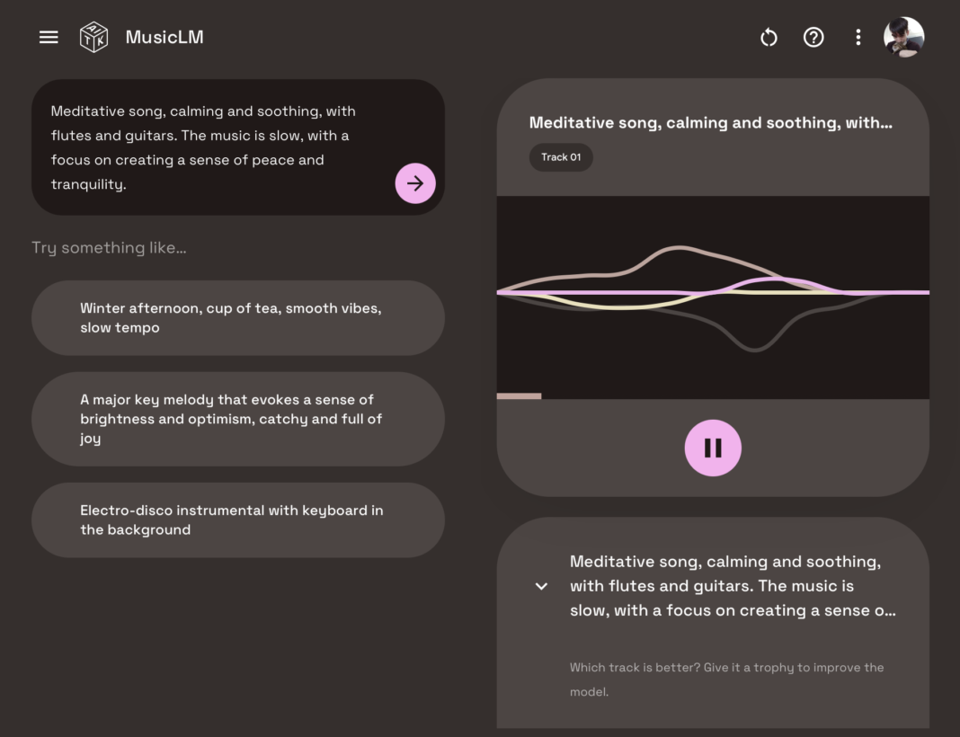 Hands on with Google’s AI-powered music generator