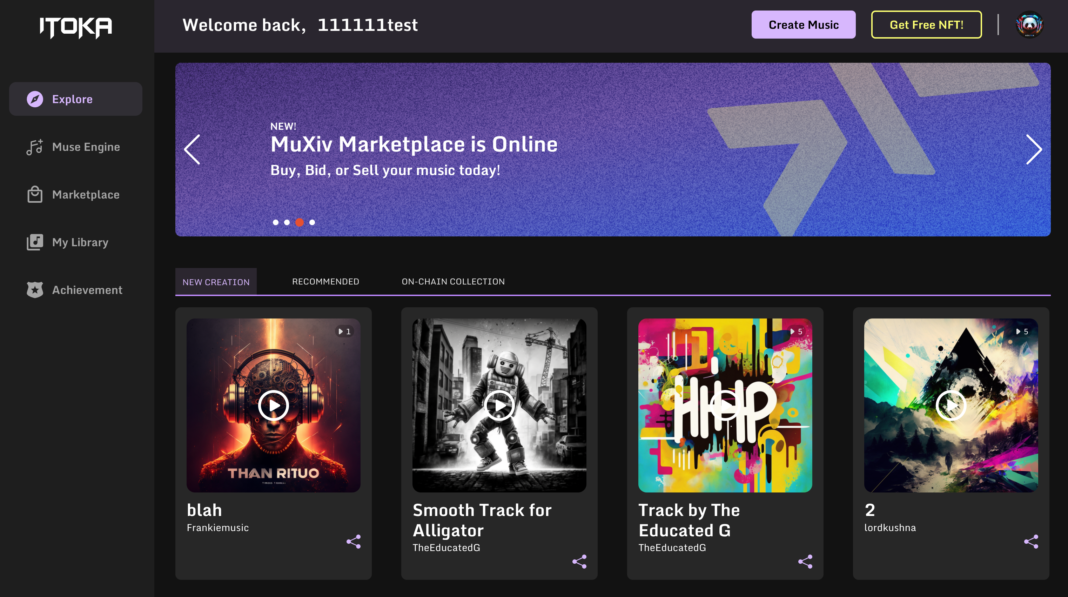 Itoka wants to license AI-generated music via the blockchain