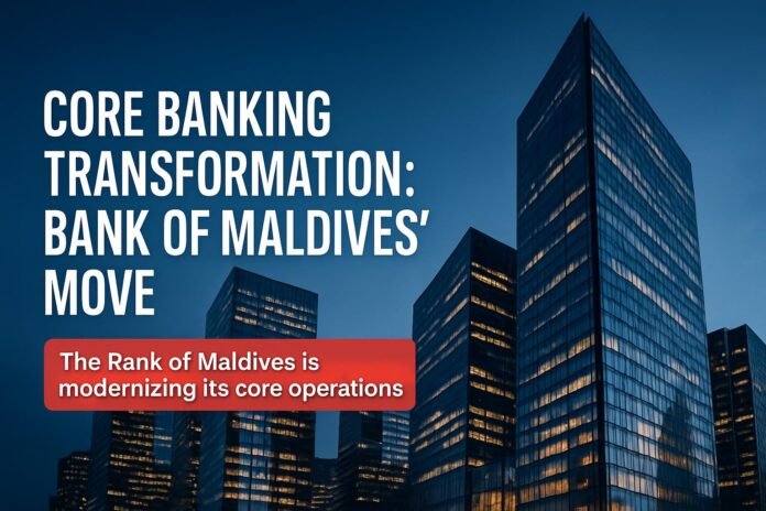 Core Banking Transformation — Core Banking Transformation: Bank of Maldives' Move