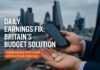 Daily Earnings Fix — Daily Earnings Fix: Britain's Budget Solution