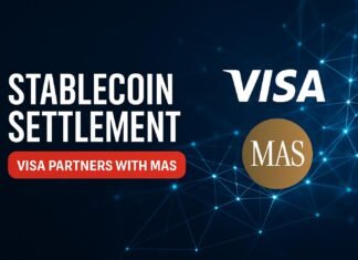 stablecoin settlement — Stablecoin Settlement: Visa Partners with MAS 65 chars