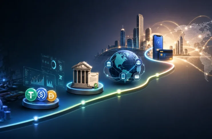 Stablecoins 2026: From Niche to Global Payment Infrastructure – A Timeline Stablecoins evolving from niche cryptocurrency assets into global payment infrastructure in 2026